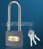 Iron lock with long chain Art.No.NU00615